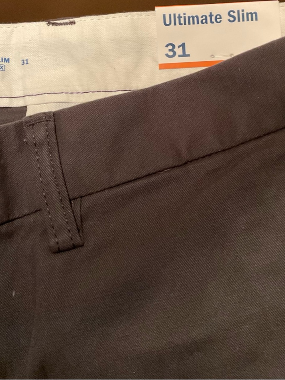 New Old Navy Men's / Young Men’s Chino Knee Shorts - Industrial Gray